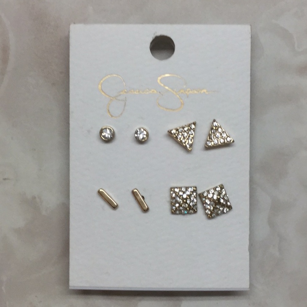 Jessica Simpson Earring Set - Picture 1 of 5